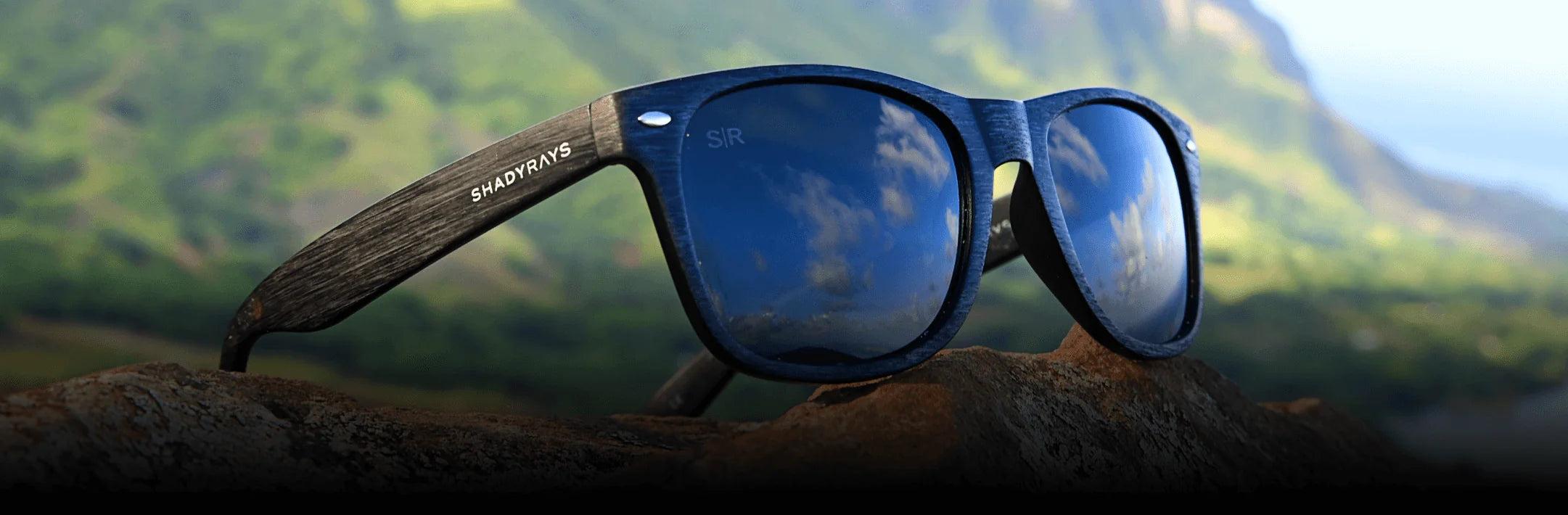 prescription sunglass banner desk