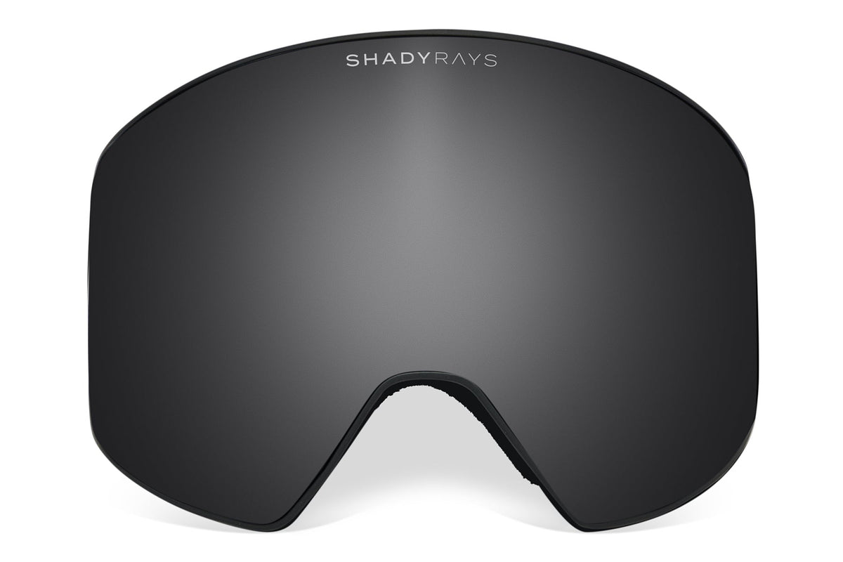 Test Frontier Snow G Lens - Blackout Snow Goggles Shady Rays® | Polarized Sunglasses 