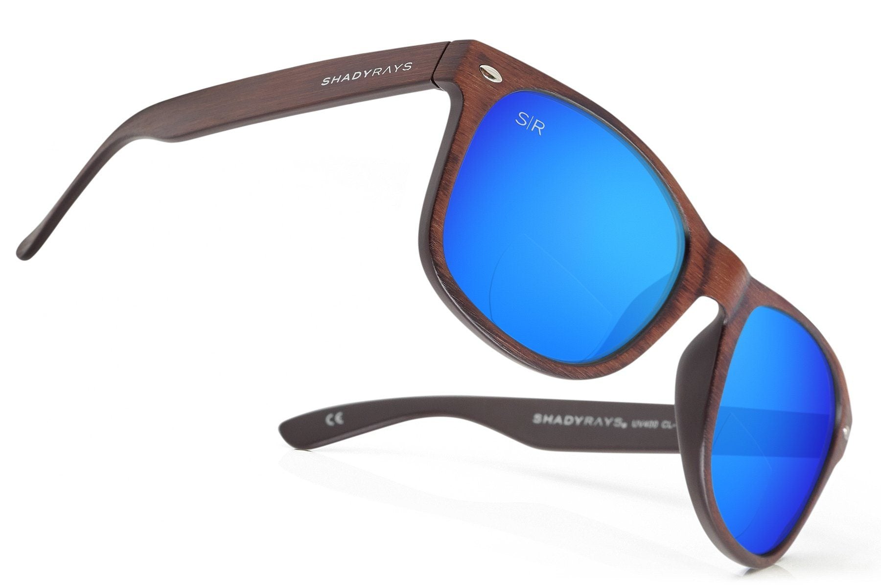 Classic Timber Readers +2.0 - Ocean Reading Sunglasses Shady Rays 
