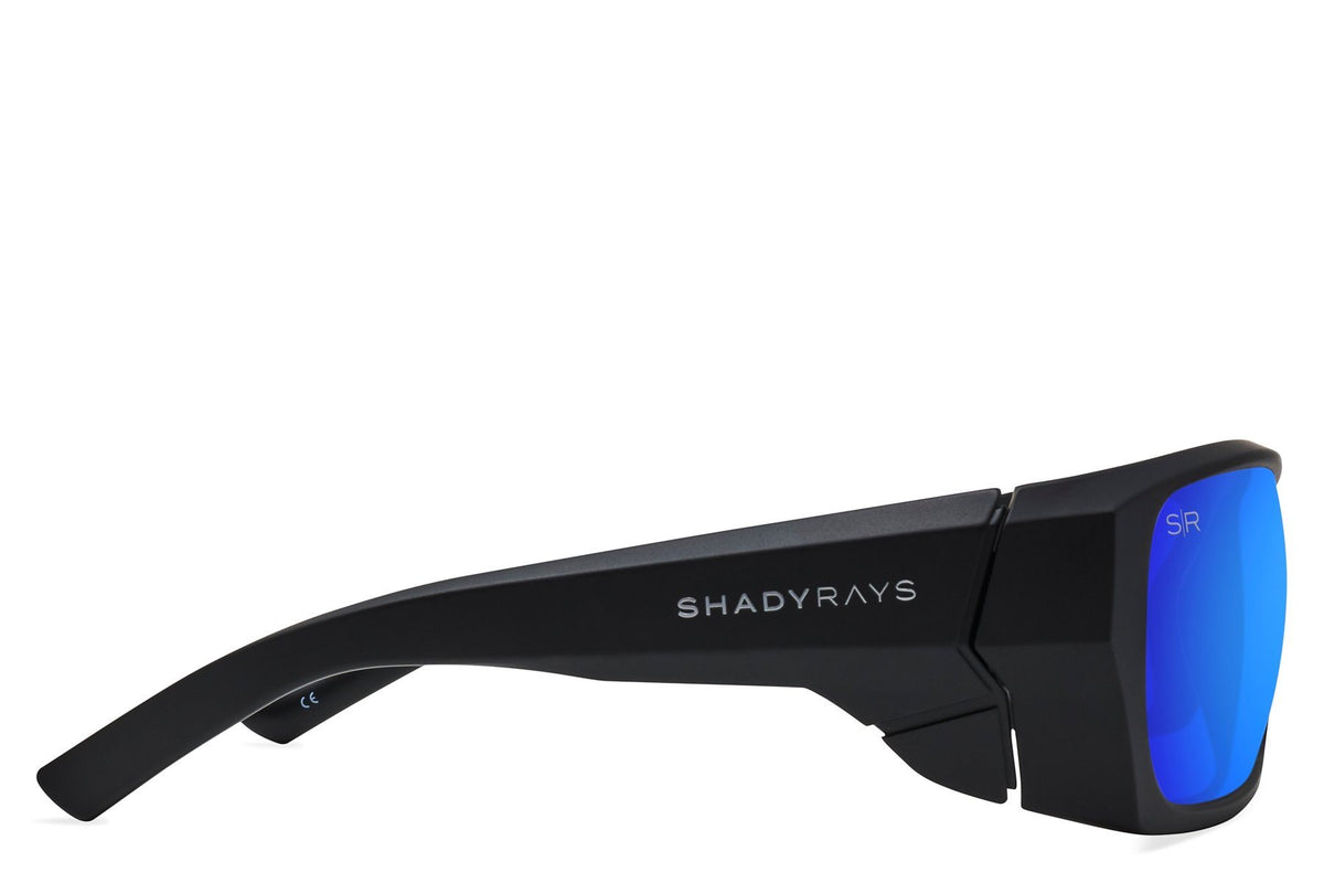 Terrain - Black Glacier Polarized Safety Shady Rays 