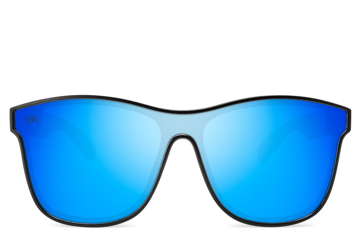 HighRise - Black Ocean Timber Polarized Highrise Shady Rays® | Polarized Sunglasses 