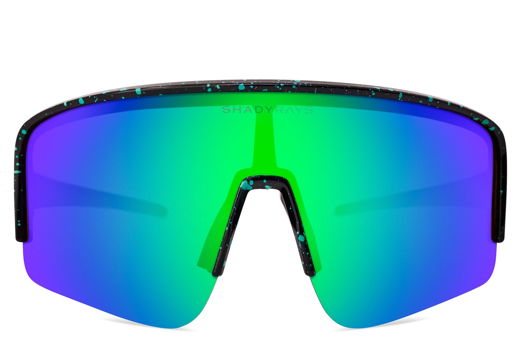 Nitro - Emerald Splatter Nitro Shady Rays 