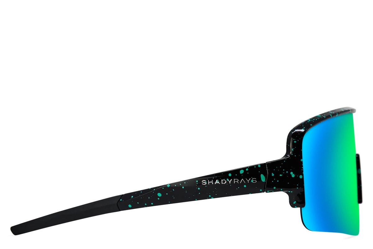 Nitro - Emerald Splatter Nitro Shady Rays 