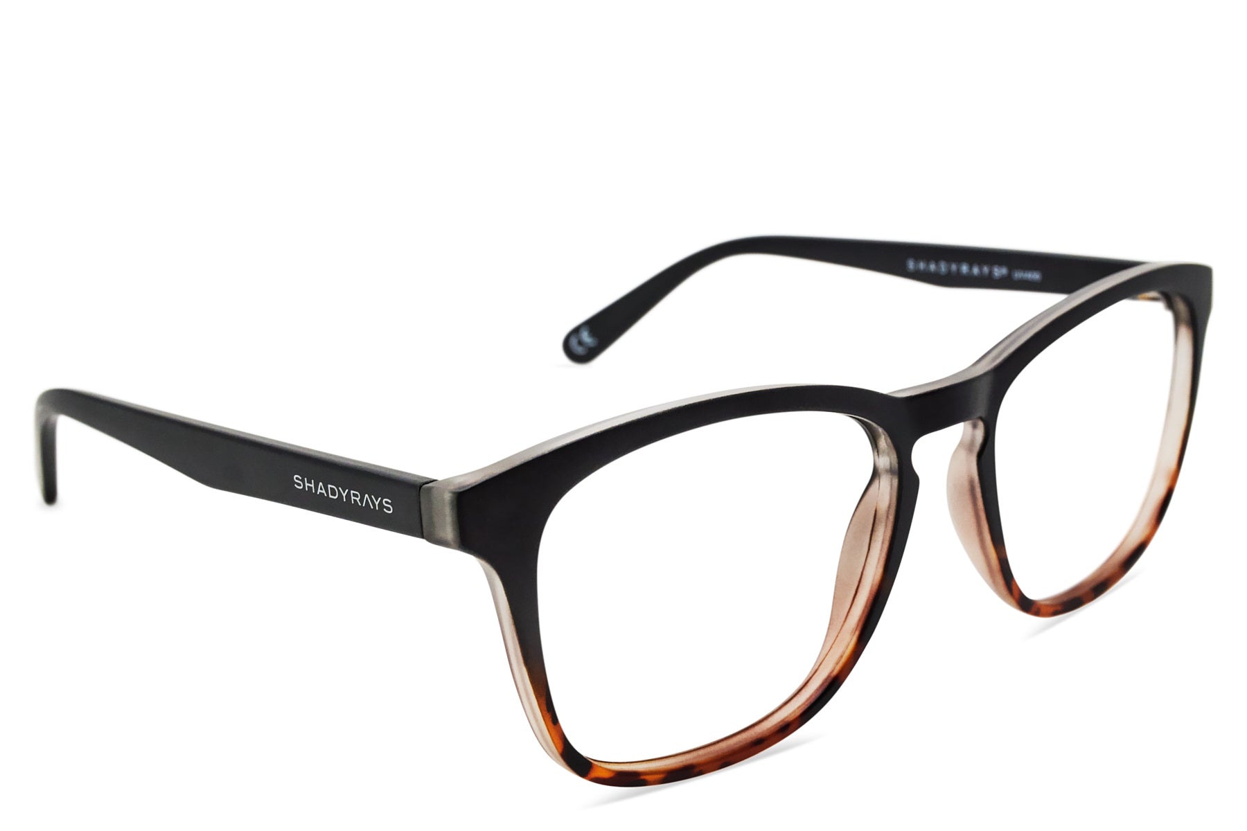 Cypress® Rx - Black Tortoise Eyeglass Shady Rays® | Polarized Sunglasses 