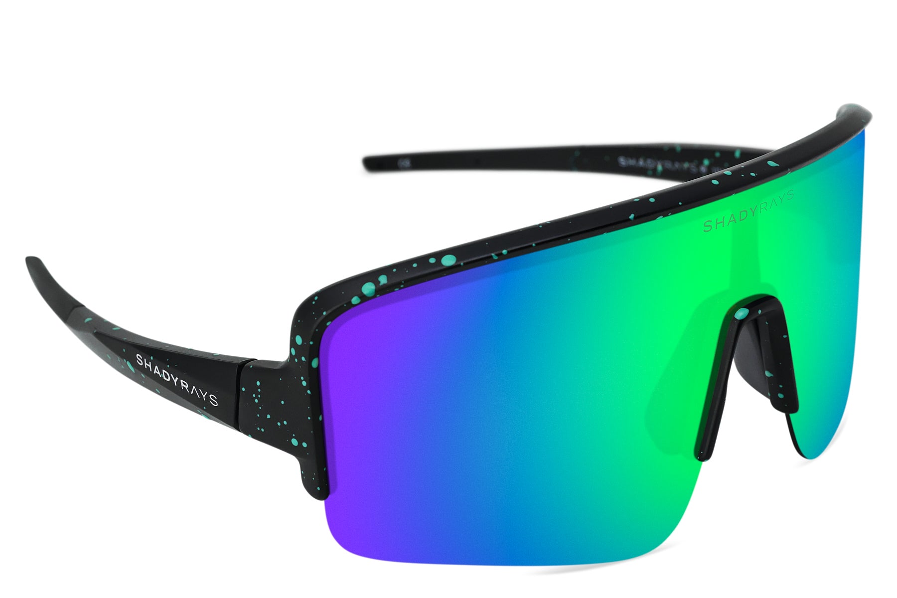 Nitro - Emerald Splatter Nitro Shady Rays 