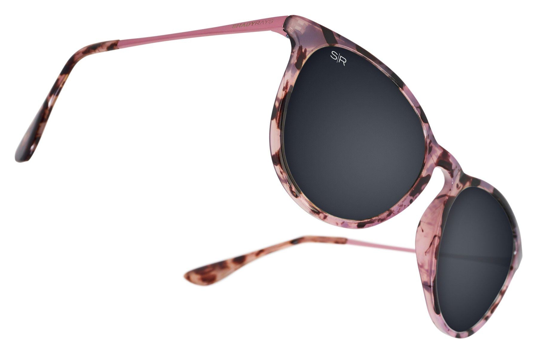 Allure - Midnight Pink Tortoise women's Shady Rays® | Polarized Sunglasses 