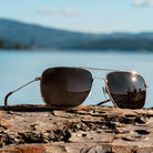 Navigator - Black Gold Polarized Navigator Shady Rays 