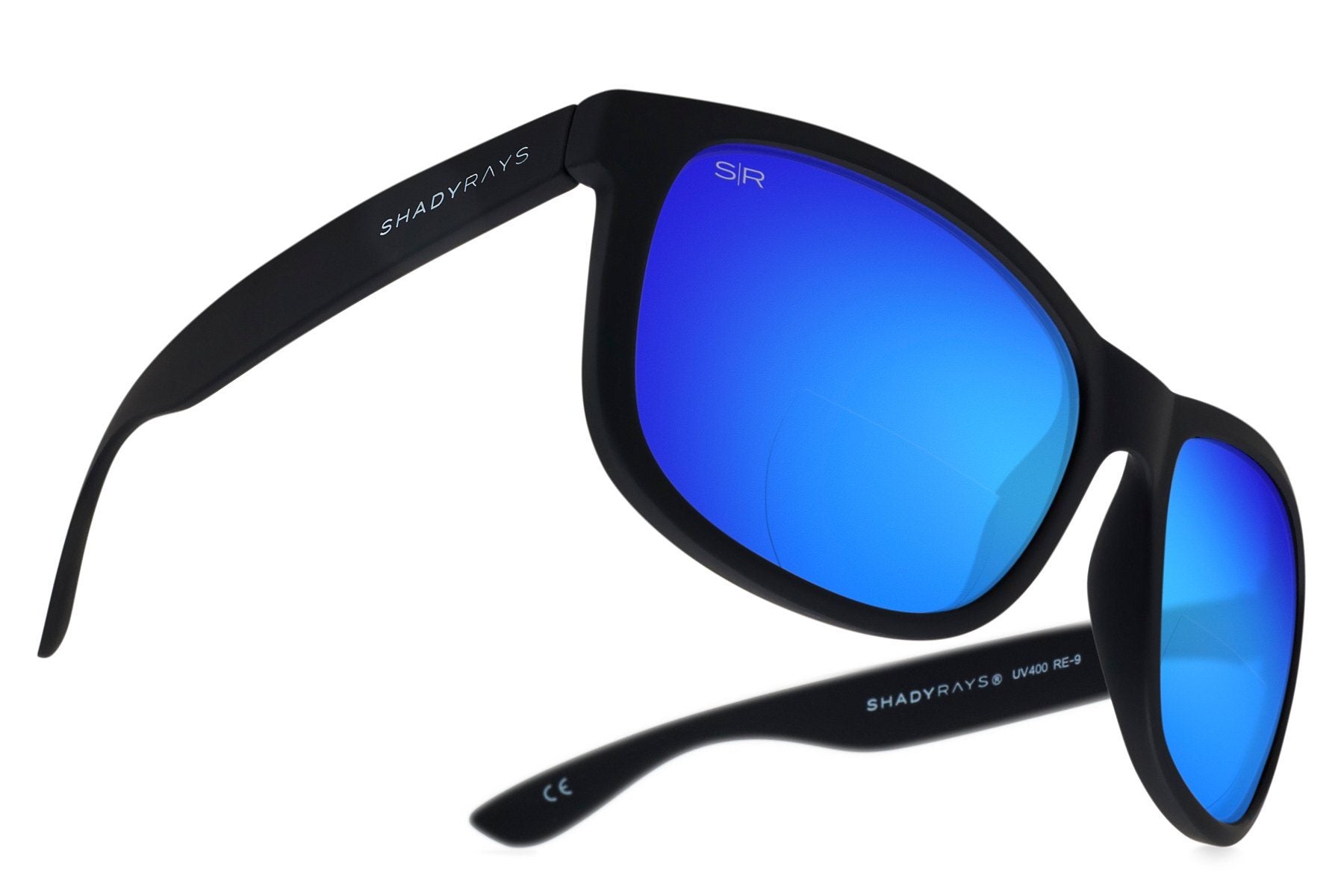 Signature Series Readers +2.0 - Black Glacier Reading Sunglasses Shady Rays 