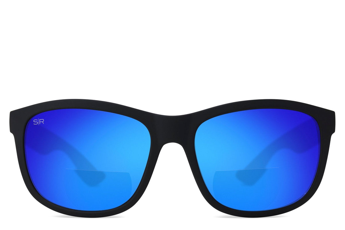Signature Series Readers +1.5 - Black Glacier Reading Sunglasses Shady Rays 