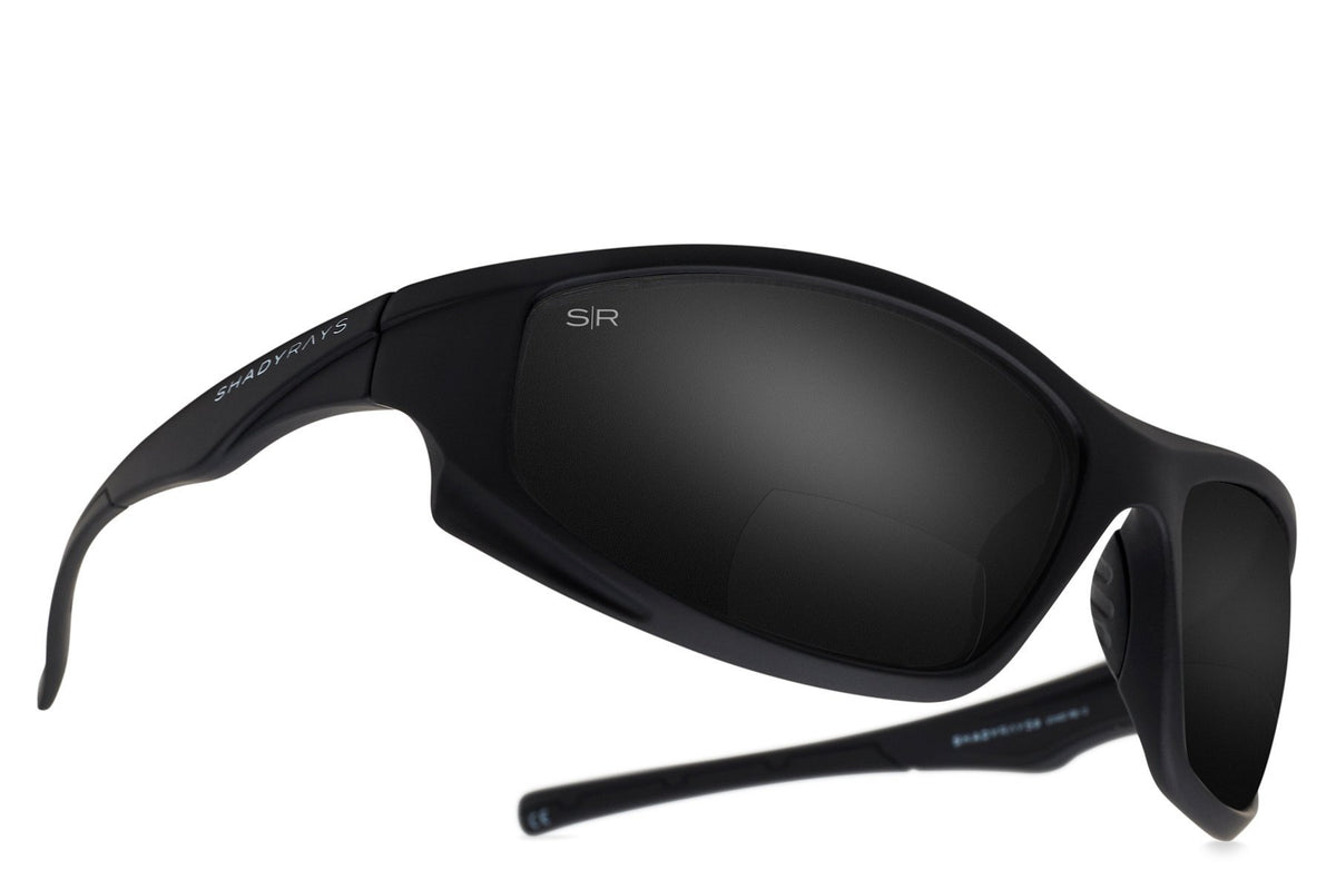 X Series Readers +2.5 - Blackout Reading Sunglasses Shady Rays 