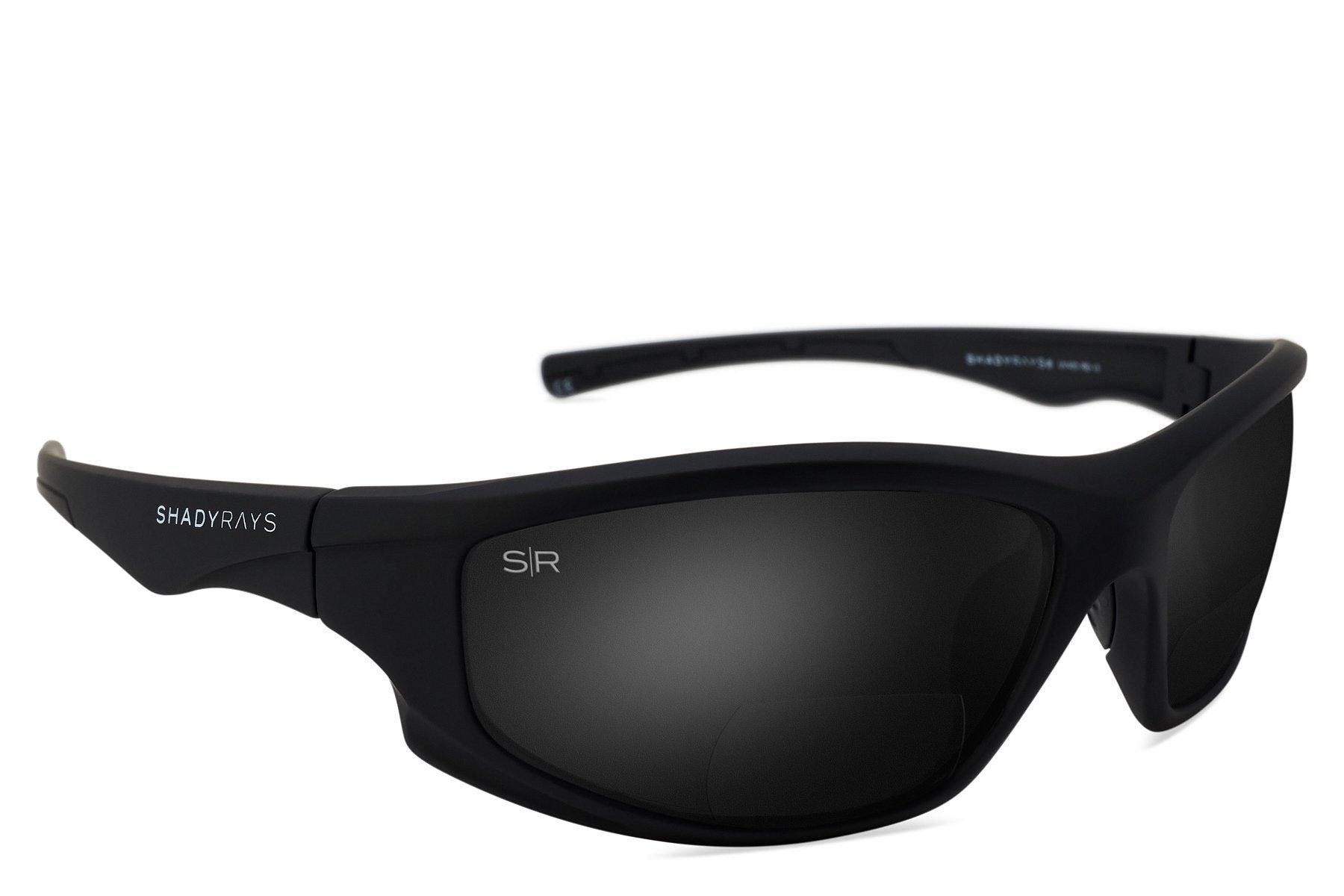 X Series Readers +2.5 - Blackout Reading Sunglasses Shady Rays 