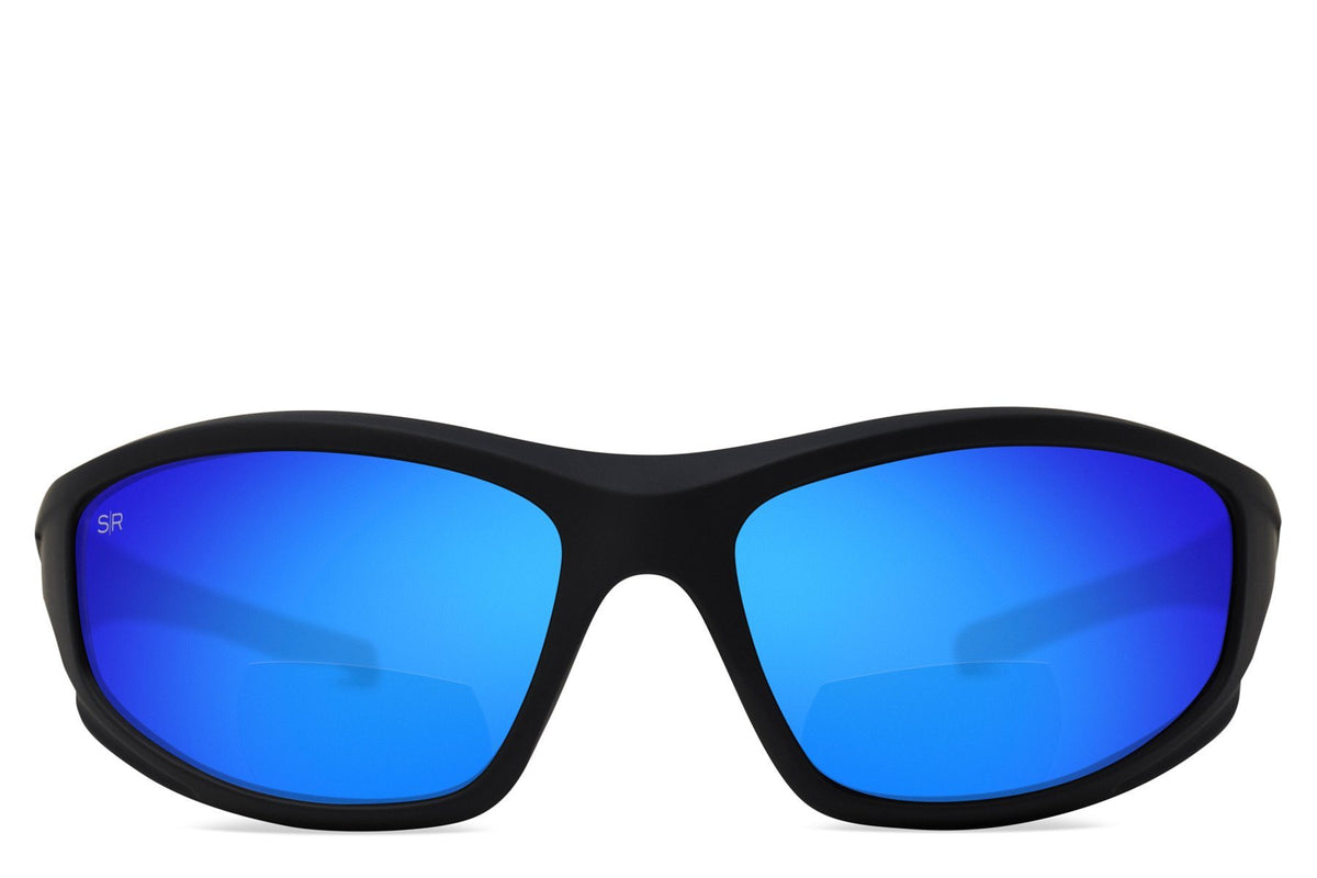 X Series Readers +2.5 - Black Glacier Reading Sunglasses Shady Rays 