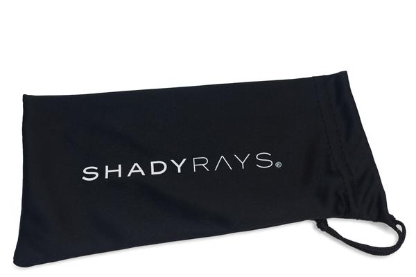 Aviator - Black Gold Polarized Aviator Shady Rays 